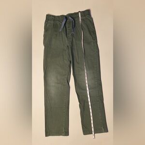 Wonder Nation Boys Green Pants String Tie Size Large 10/12